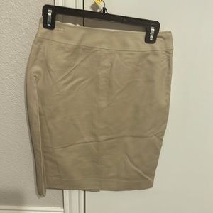 Halogen Khaki Pencil Skirt